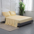 Bedding Queen Sheet Set Soft Microfiber 4 Piece Luxury Bed Sheets with Deep Pockets - Pillow Cases Fitted Sheet