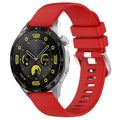 Forwelleny Factory Liquid Silicone Triangular Buckle High End Watch Band 18mm 20mm 22mm for Huawei GT4 41mm 46mm Watch Band