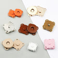 Custom Colorful 14mm 19mm 24mm Magnetic Snap Buttons Fastener Sewing Sewing Parts & Accessories for Bags