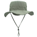 Women Men Sun Protection Wide Brim Bucket Hat Waterproof Breathable Boonie Hat for Fishing