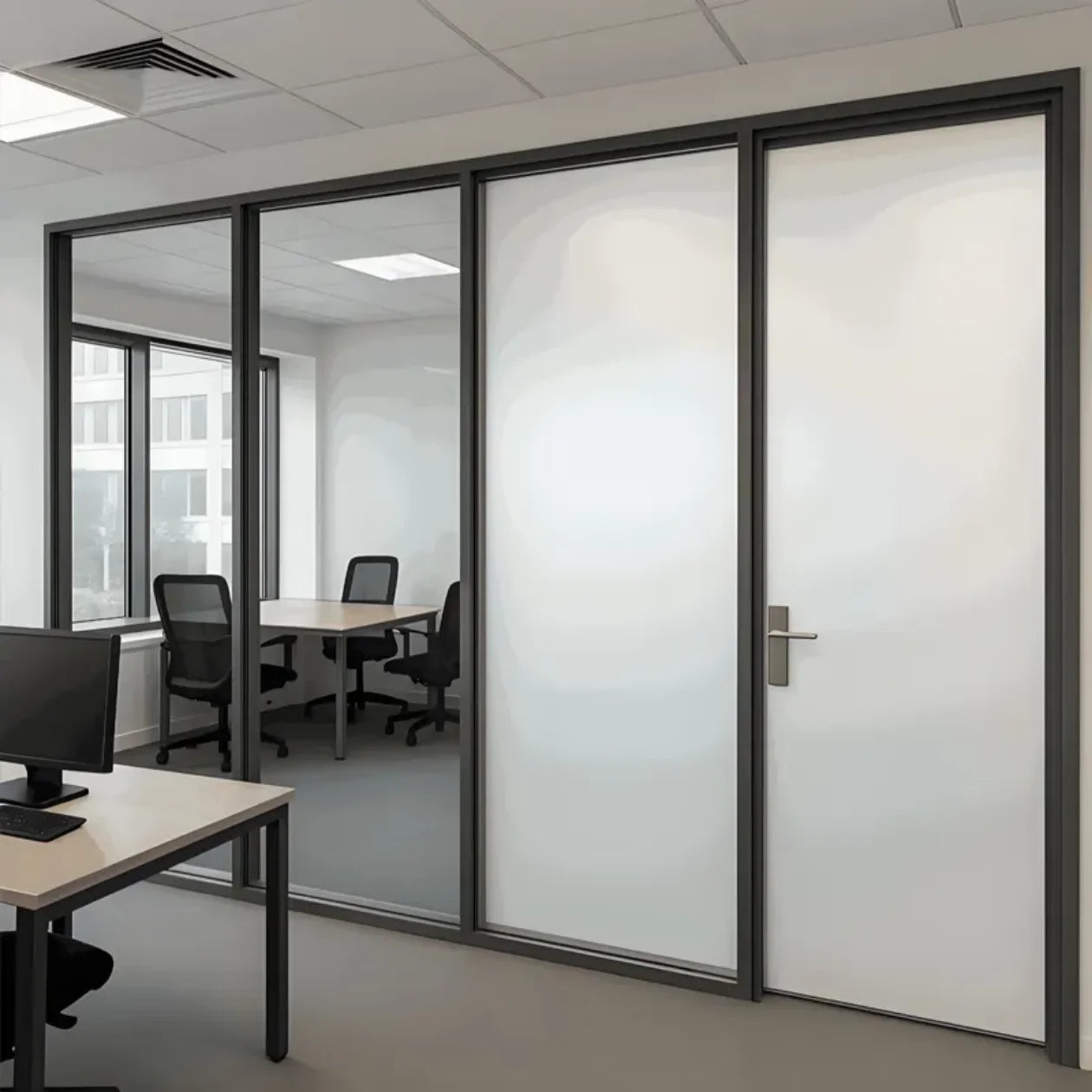 High Clarity Modern Transparent Self-adhesive Electronic Smart Glass Film for Building and Bathroom Decorative Films Roll