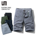 2025 New Men Cargo Shorts - 100% Cotton Multi-Pocket Casual Shorts Knee-Length Outdoor Workwear Shorts (OEM/Wholesale)