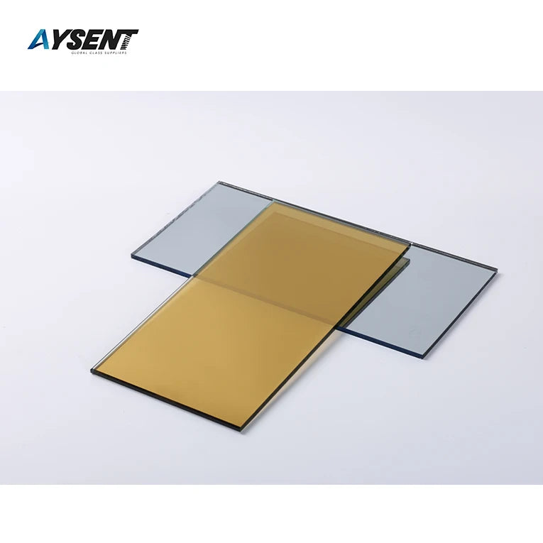 4mm-12mm Reflective Thermic Glass Low-E Bulletproof Windows Heliostat Glass for Commercial Residential Buildings Curtain Wall
