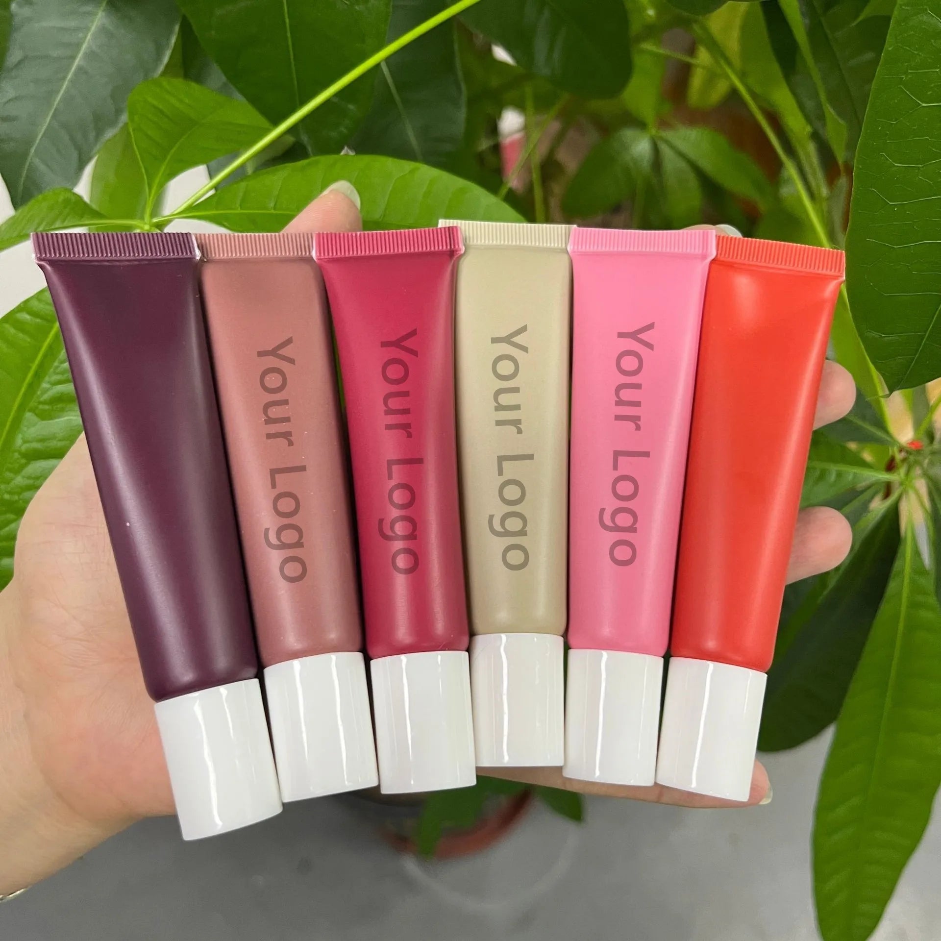 Custom Lip Care Pink Packaging Lip Balm Shea Butter Ultra Nourishing Vegan Private Label Lip Oil