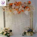 New Wedding Arch Iron Metal Gold Arch Stand Geometric Square Frame Removable Arch Backdrop for Wedding Decoration