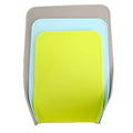 Nest Chop Set of Nesting Plastic Cutting Boards Kitchen Prep Mat with Curved Edges 3-pieces