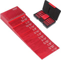 Set of 15 Precision Aluminum Mounting Bars for Router and Table Saw Woodworking Accessories
