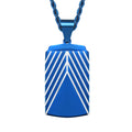 Alin High-Grade Men's Vintage Style Stainless Steel Cross Pendant Necklace with Geometric Shape Party/Gift for Children