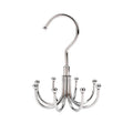 Lavinia Hot Selling Multifunction Metal Hanger Tie Belt Hanger With 8 Racks Multifunction Hanger