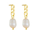 Peishang Wholesale Jewelry 925 Sterling Silver 14K Gold Plated Cz Zircon Geometric Statement Temperament Stud Earrings