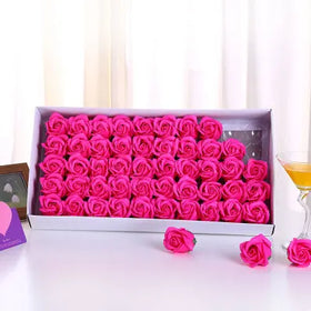 INUNION Factory Wholesale 3 Layers Refresh DIY Mother's Day Day Rose Flower Heads Soap Flower