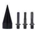 KSEIB Wood Splitting Bit Set4-PC. 38MM Splitter Solid Drill Bit for Woodworking