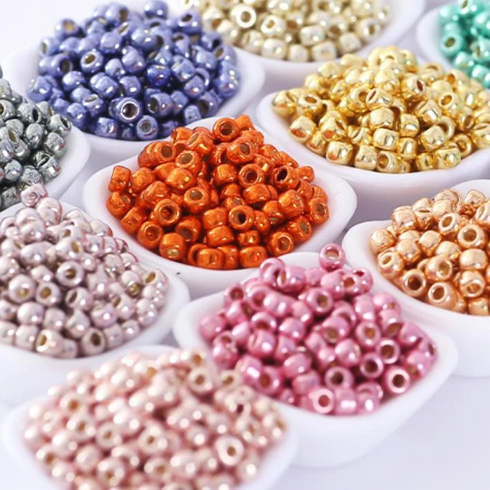 Top Quality Toho Beads 3mm 10g Package Metal PF Series 16 -color Toho Seed Beads for DIy Jewelry Making