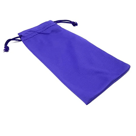 High Quality Multi Colors Soft Microfiber Glasses Case Pouches Drawstring Hair Scissors Bags
