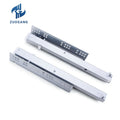 Under Mount Slide Full Extension Soft Close Push Open Roller Runner Concealed Telescopic Kitchen Cabinet Drawer Slide