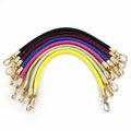 Deepeel CH005 49cm PU Leather Colorful Handle With Gold Silver Clasp Use for Fashion Bag Connector Decorative Accessories Handle