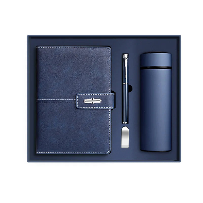 A5 Notebook Thermos Cup Flask USB U Disk Gift Box Set Luxury Business Gifts for Corporate Activities Graduation Gifts New Ideas
