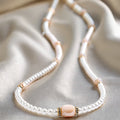 Wholesale Women's Pearl Necklace New Fashion Jewelry with White Pearls & Fine Chain  Elegant Gift