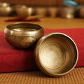 Hot Selling Buddhist Utensils Handcrafted Buddhist Music Bowl Yoga Meditation Bowl Buddhist Music Copper Chime Singing Bowl