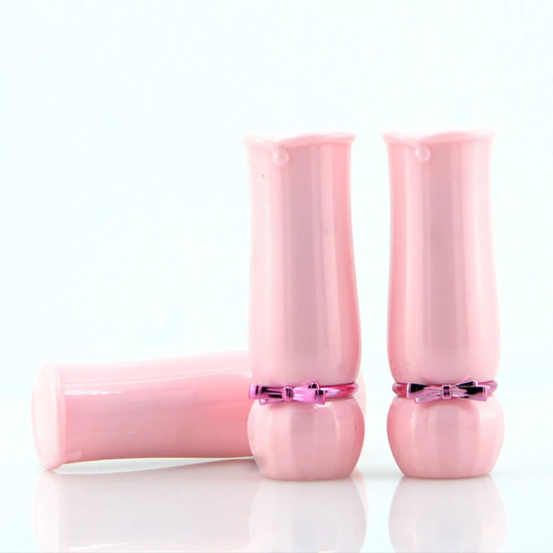 In Stock Ready to Ship 4.3g Cute New Design Empty Plastic Lipstick Tube Cosmetic Container Makeup Packing Lipstick Packaging