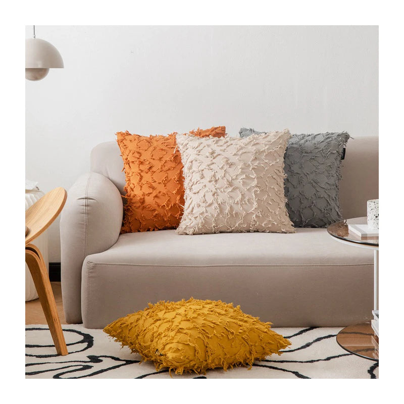Innermor Woven Decorative Throw Pillow Covers Striped Geometric Modern Style for Home & Hotel Use