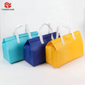 Custom Logo Large Tote Water Cooler Bag Non-Woven Aluminum Foil Classic and Fashionable 6-Pack Lunch Bag with Custom Logo