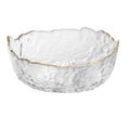 Eco-Friendly Frosted Phnom Penh Soda-lime Glass Minimalist Salad Bowl with Custom Logo Option for Business Gifts and Serving