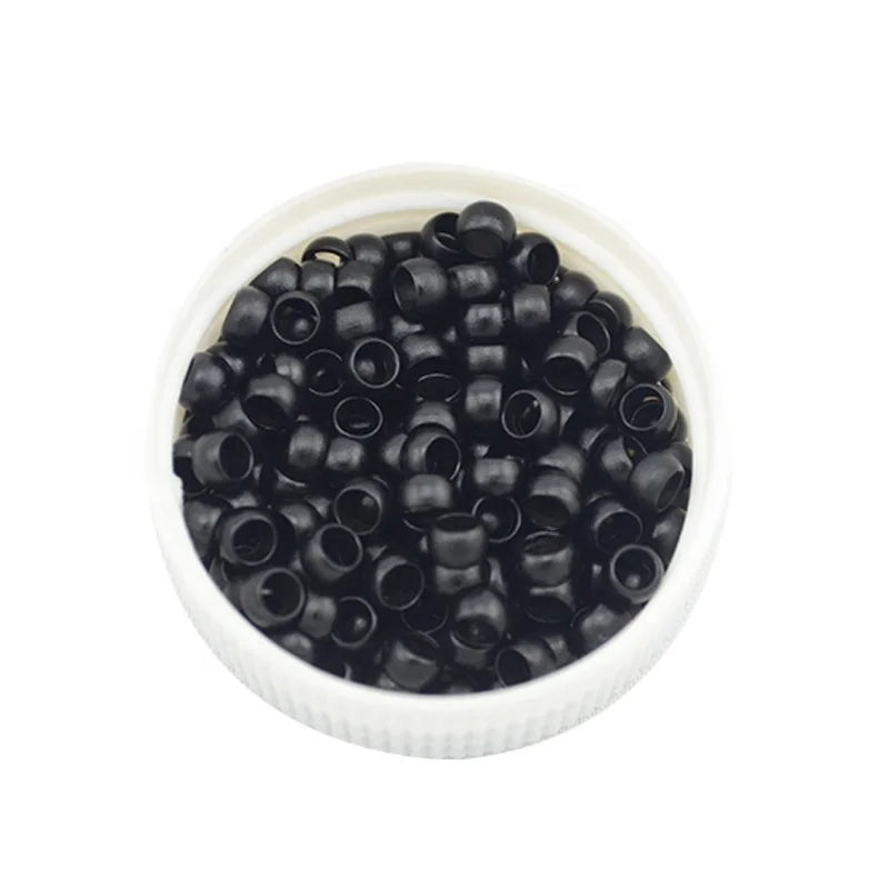 AFPELO 4.0mm Nano Hair Extensions with Biggest Copper Nano Micro Link Beads for Commercial Use