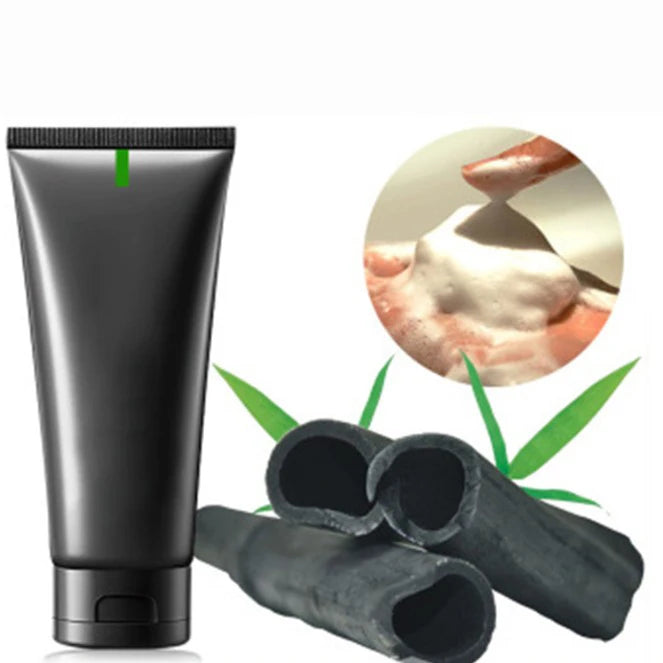 OEM All Natural Activated Charcoal Face Wash Oil Control Facial Cleanser for Men