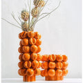 Modern European  Simple Home & Art Deco Creative Round Ceramic Fruit Vase Interior Furnishings Ornaments
