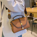 Large Capacity Genuine Cowhide Leather Tote Bag Elegant Women's Business Shoulder Handbag Premium Minimalist Crossbody Bag