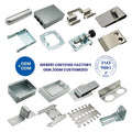 Custom Sheet Metal Fabrication Factory Metal Laser Cutting Processing Services Stamping Metal Welding Service