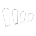 100pcs/bag Hot Sale Earring Findings Stainless Steel Earwire Loop Earring Diy Earring Hooks for Jewelry Making
