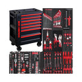 Goldenline Red Line-2-174 7 Drawer Trolley 4 Layer 174pcs Hand Tool Sets SPCC Steel Cabinet Power Coated OEM/ OBM Customizable