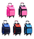 Buehlee New Type Wheeled Schoolbag for Primary School Students Custom-made Cartoon Pattern Waterproof Large Capacity Removable
