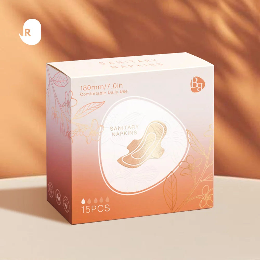 Wholesale Ultra Thin Extra Long Cotton Sanitary Pads Disposable Napkins With Super Absorbent Feature Free Samples for Women