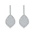 Sterling Silver Moissanite Earrings 925s Silver Hypoallergenic Small Moissanite Earrings
