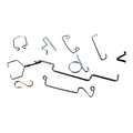 Customized Wire Bending Machine Steel Swing Hook Wire Formsstainless Steel Wire Frame Spring