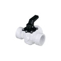 Swimming Pool Diverter Valve 3-way 1.5" 3-way Diverter Pool Valve 1 1/2" Internal Thread Combination Hose Adapter