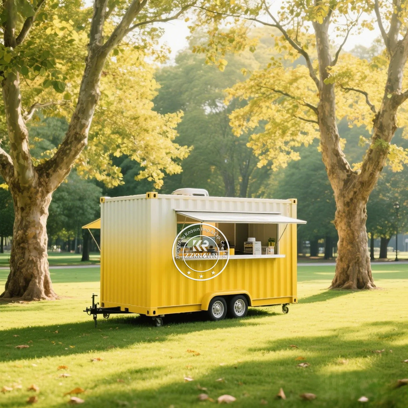 Customizable Size Folding Container Coffee Shop Restaurant Shipping Container Bar Cafe