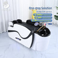 Modern AM5 Spa Therapy Hair Washing Bed for Salon Chinese Thai Shampoo Massage for Hospital Hotel Use Made Synthetic Leather
