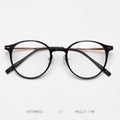 2025 Acetate Titanium Glasses Frame Men Vintage Oversize Pilot Optical Prescription Myopia Eyeglasses Women Spectacles Eyewear