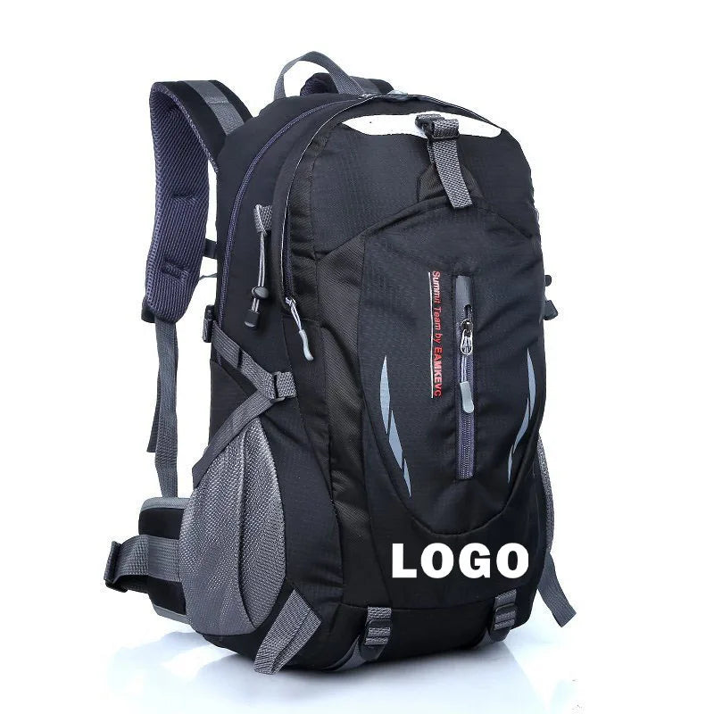 Large Waterproof Backpack Bag Camping Hiking Walking Outdoor Travel Rucksack Durable Nylon