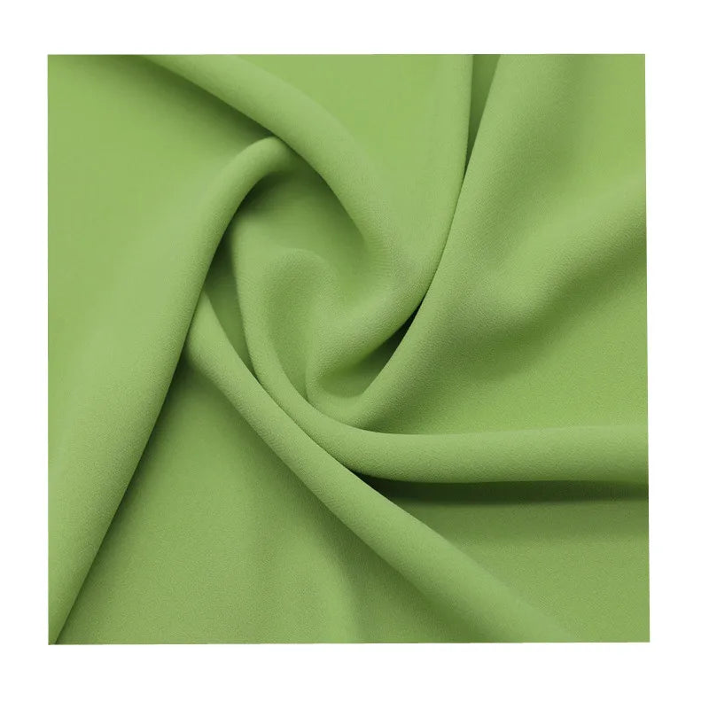 100%Polyester Soft 50D Chiffon Silk Dead Crepe Fabric for Dress Wide Leg Pants Shirt