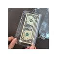 Y&G Wholesale Thick PVC A6 Transparent clear Zipless Sinking Funds Binder Insert Pocket Budgetumschlage Ohne Zipper Clear Hullen
