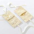 Elegant Microfiber Jewelry Container with Fold Pouch for Microfiber Lace Suede Microfiber Packing Bags for Stylish Storage