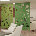 100% Recycle Polyester PET Felt Acoustic Wall Panels Office Movable Screen Partition Soundproof Room Divider
