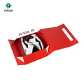 Factory Eco-friendly Rigid Custom Logo Printing Luxury Clothing Shoes Packaging Box Folding Magnetic Gift Box With PU Handle