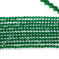Natural Real Green Emerald Faceted Rondelle Gemstone Beads Strand Precious Stone Wholesale Supplier Loose Gemstone Beads