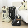 Portable Rain Boot and Shoes Storage Bag With Drawstring Dustproof Travel Zipper Pouch for Horse Riding and Long Riding Days